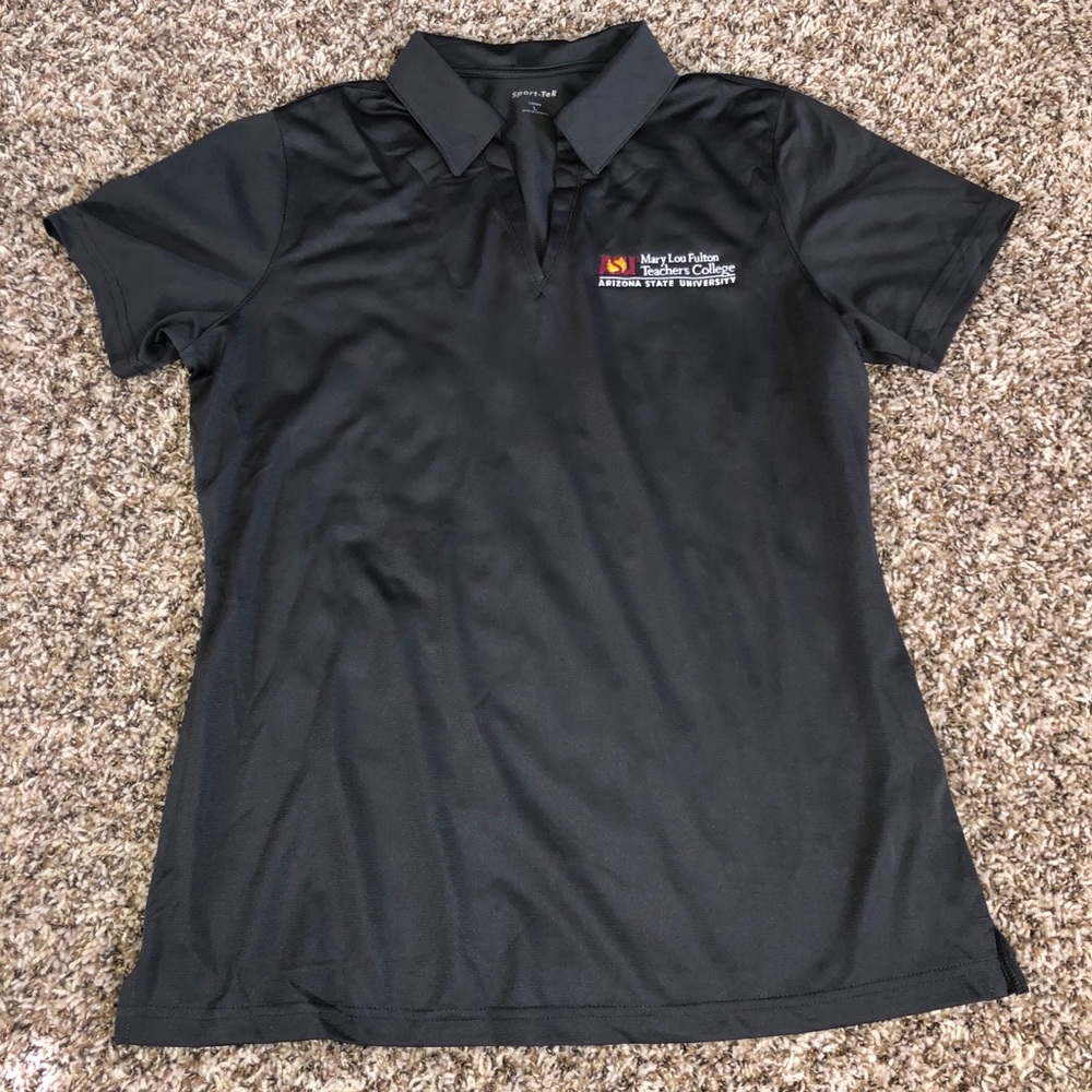 Sport TeK Gray Polo